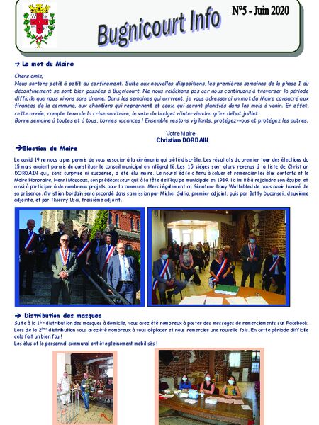 Bugnicourt Info Juin 2020