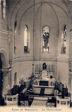 Le Maître-Autel de l'église