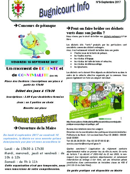 Bugnicourt Info