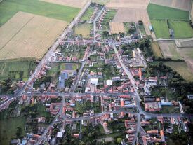 Vue globale, création de la Rue de la Bergerie Vue globale, création de la Rue de la Bergerie
