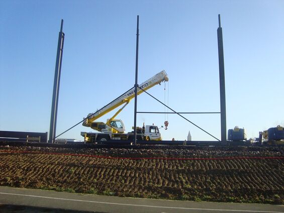 Travaux de construction du magasin Leclerc Travaux de construction du magasin Leclerc