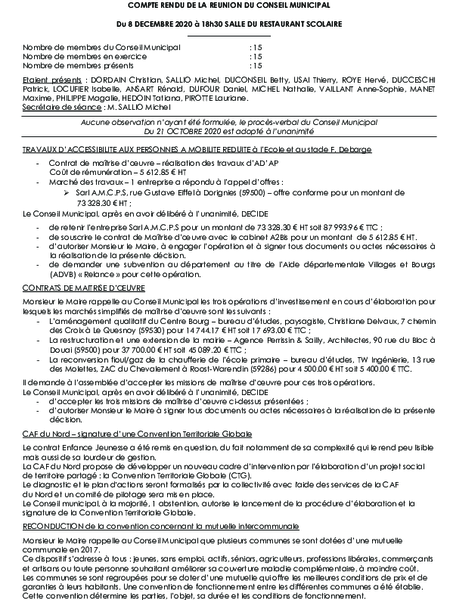 Bugnicourt Info n° 1 -Février 2021 