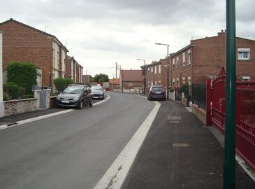 Travaux rue du Bois - Trottoirs