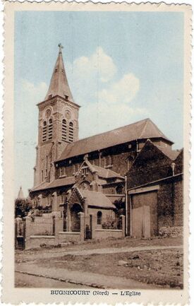 L'église et le calvaire