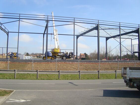 Travaux de construction du magasin Leclerc Travaux de construction du magasin Leclerc