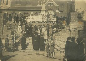 Bénédiction de la nouvelle église 7 ovtobre 1928