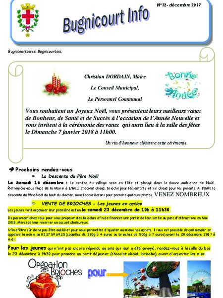 Bugnicourt Info