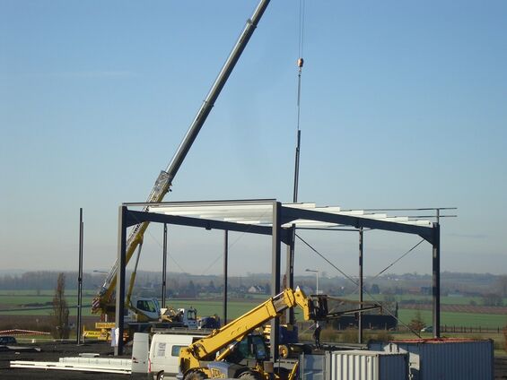 Travaux de construction du magasin Leclerc Travaux de construction du magasin Leclerc