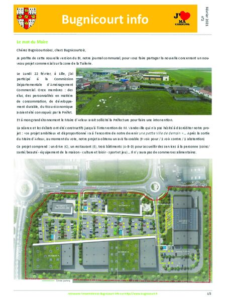 Bugnicourt Info Février 2021 - n° 2