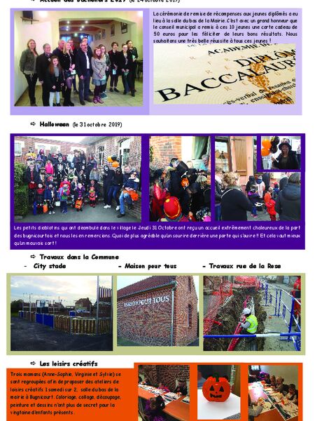 Bugnicourt Info Novembre 2019 (2ème partie)