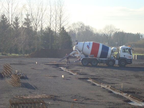 Travaux de construction du magasin Leclerc Travaux de construction du magasin Leclerc