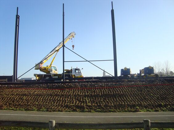 Travaux de construction du magasin Leclerc Travaux de construction du magasin Leclerc