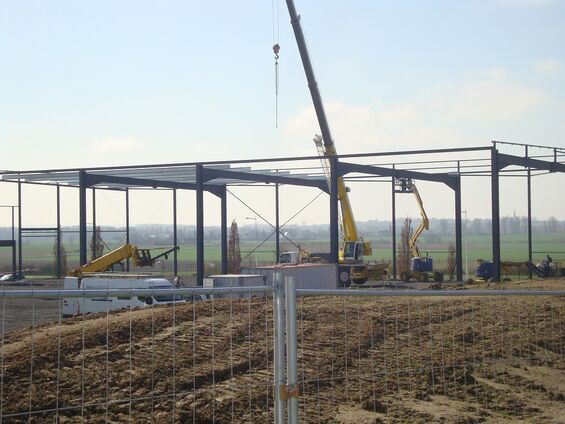 Travaux de construction du magasin Leclerc Travaux de construction du magasin Leclerc