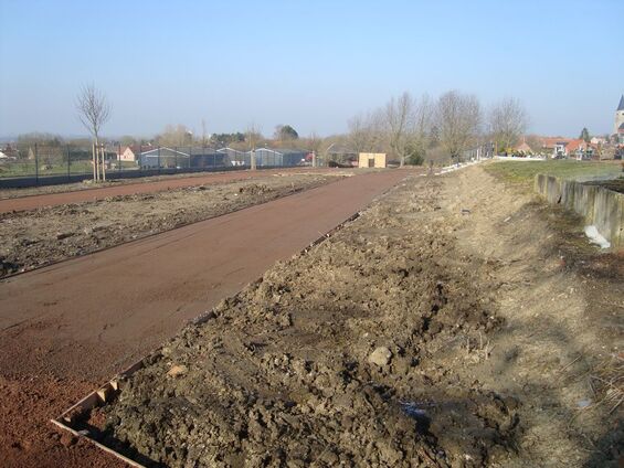 Travaux du cimetière