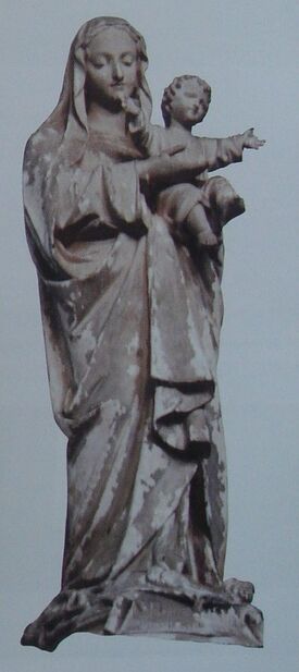 Statue de Notre-Dame-du-Sacré-Cœur
